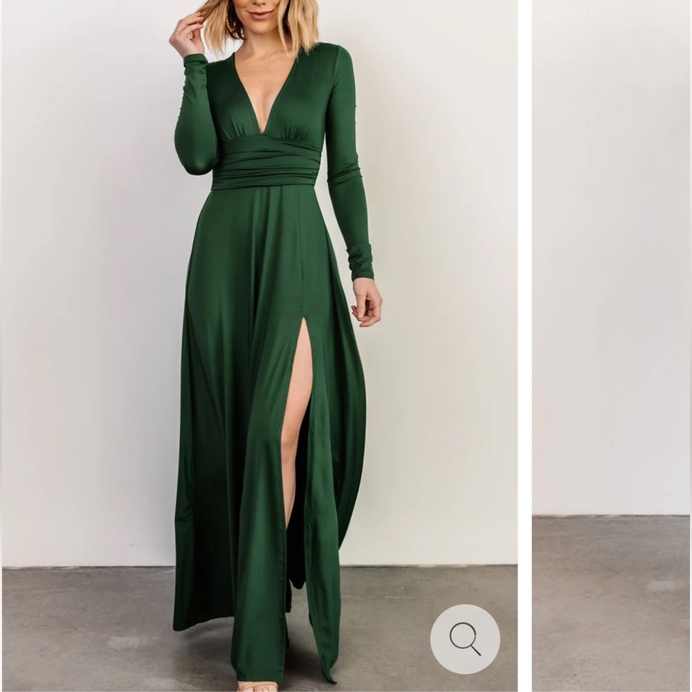 Baltic Born Hunter green dress
